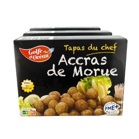 Accras de Morue Tapas du Chef GOLFE ET OCEAN