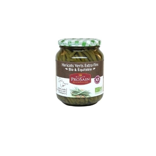 Haricots Verts Extra-fins Bio & Equitables 660g - Prosain PROSAIN