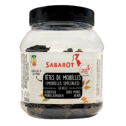 Têtes De Morilles (morilles Spéciales) Séchées Pot 150g - Sabarot SABAROT