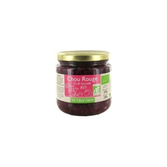 Choux Rouge Lacto-fermentes 380g - Nutriforme NUTRIFORM
