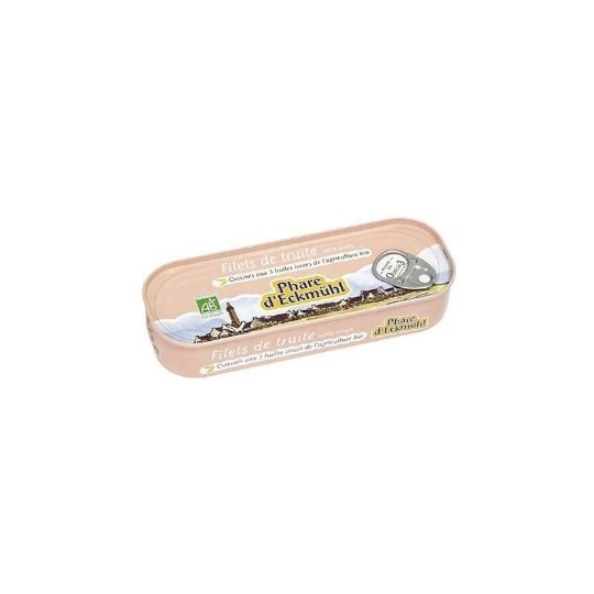 Filets De Truite Huile Olive Citron 130gr - Phare D'eckmuhl