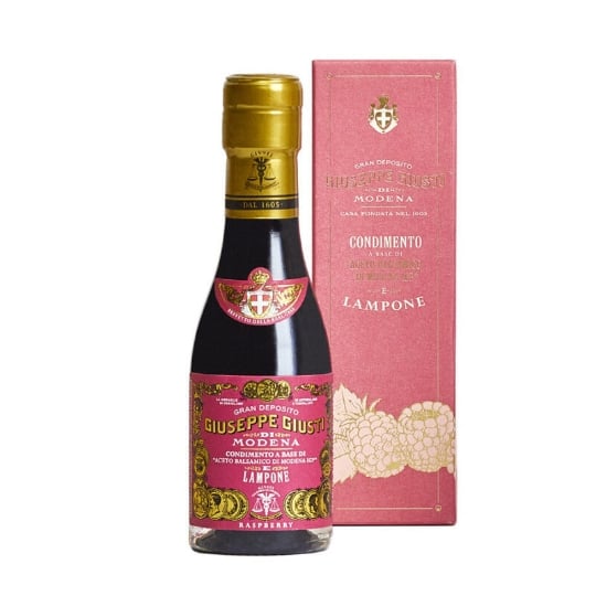 Condiment À Base De Vinaigre Balsamique De Modena Igp Et Framboise  100 Ml ACETAIA GIUSTI