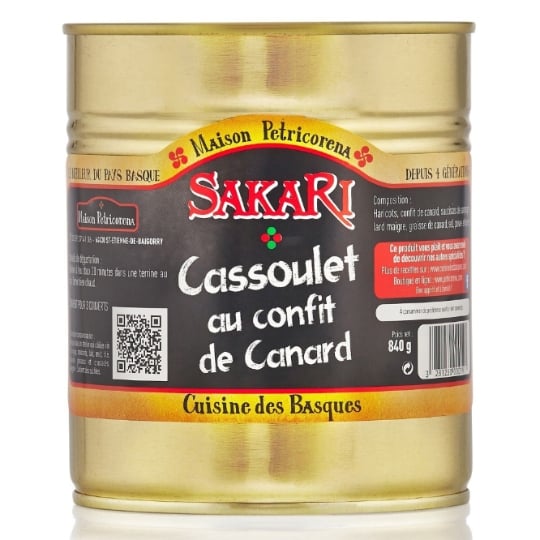 Cassoulet Au Confit De Canard 840 G