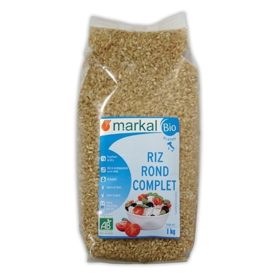 Riz Rond Complet Italie 1kg - Markal MARKAL