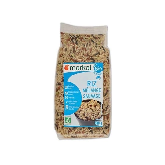 Riz Melange Sauvage 500g - Markal MARKAL