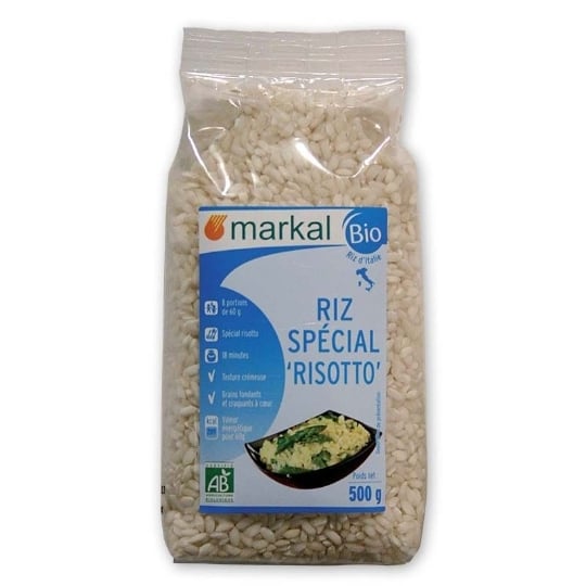 Riz Long Blanc Risotto 500g - Markal MARKAL