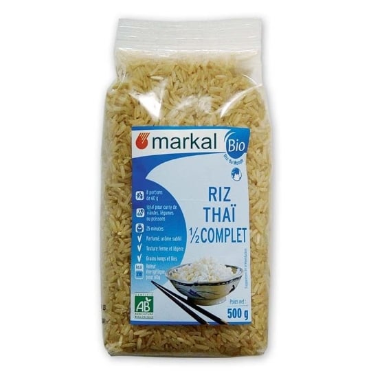 Riz Thai 1/2 Cplet 500g - Markal MARKAL