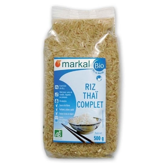 Riz Thai Complet 500g - Markal MARKAL
