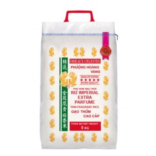 Riz Thai Impérial Extra Parfumé 2023 Qualité Premium 5kg/sac OISEAUX CÃ‰LESTES