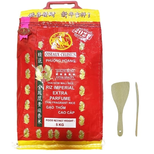 Riz Thai Impérial Extra Parfumé 2023 Qualité Premium 5kg/sac OISEAUX CÃ‰LESTES