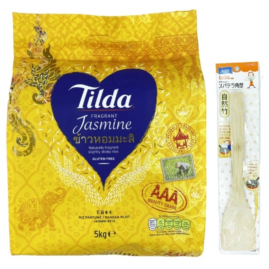 Riz Parfumé Au Jasmin Qualité Aaa Sans Gluten 5kg/sac 2 Sacs De 5kg TILDA