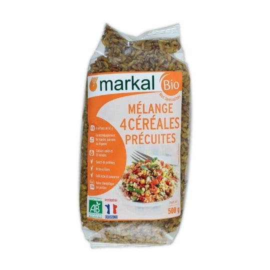 Melange 4 Cereales Precuites 500g - Markal MARKAL