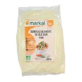 Semoule Blanche De Ble Dur Fine 500g - Markal MARKAL