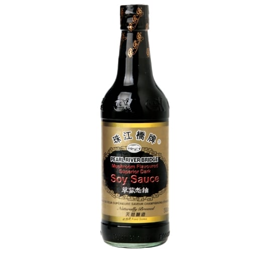 Sauce De Soja Supérieure Saveur Champignon 500ml/bouteille 2 Bouteilles PEARL RIVER BRIDGE
