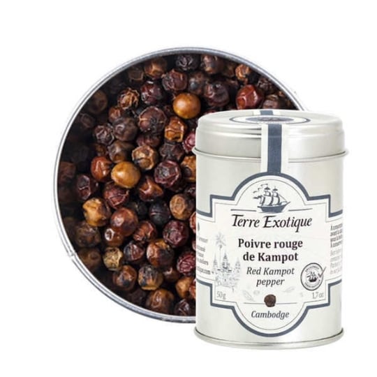 Poivre Rouge De Kampot - Pot De 50g TERRE EXOTIQUE