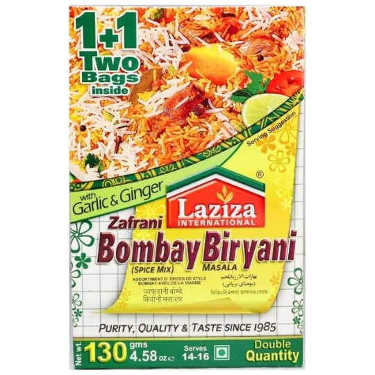 Mélange d'épices Bombay Biryani masala 130g LAZIZA