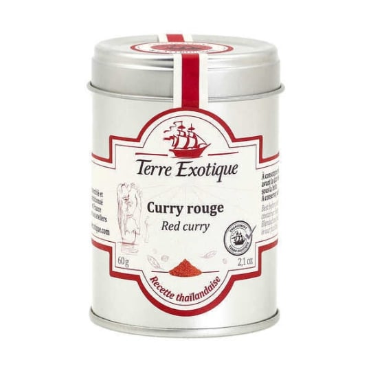 Curry Rouge Thaï - Pot De 60g TERRE EXOTIQUE
