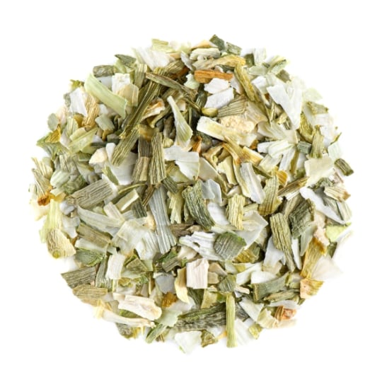 Poireau Blanc Vert Herbes Biologiques - Poireaux Gourmands Séchés 100g VALLEY OF TEA