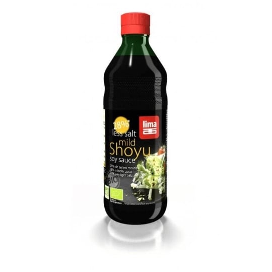 Shoyu Less Salt 500ml - Lima LIMA