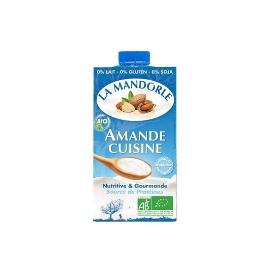 Amande Cuisine Bio 25cl - La Mandorle
