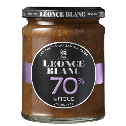 Confiture figue allégée en sucres LEONCE BLANC