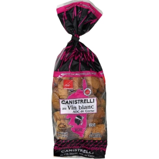 Biscuits Canistrelli vin blanc BISCUITERIE AFA