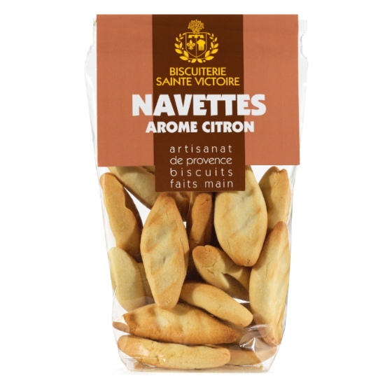 Navettes Arôme Citron Artisanales de Provence BISCUITERIE SAINTE VICTOIRE