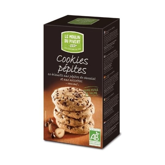 Cookies Pepites 175g - Moulin Du Pivert LE MOULIN DU PIVERT