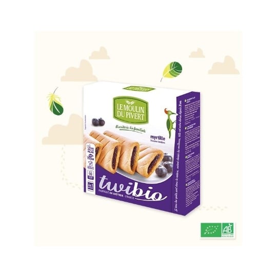 Twibio Fourre Myrtille 150g - Moulin Du Pivert LE MOULIN DU PIVERT