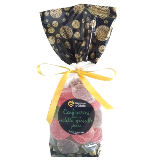 Confiseries Arôme Violette, Groseille, Poire LES SAVEURS DU COLOMBIER