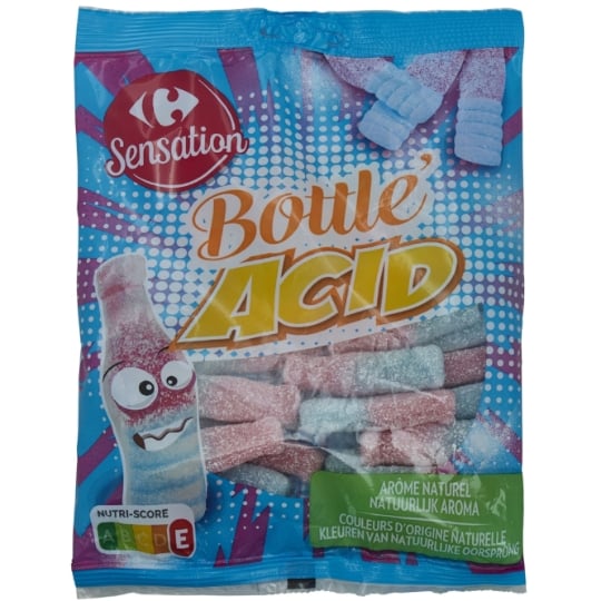 Bonbons Bottle Acid CARREFOUR SENSATION
