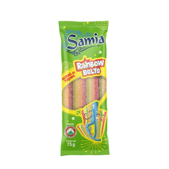 Bonbons Rainbow Belts Halal SAMIA