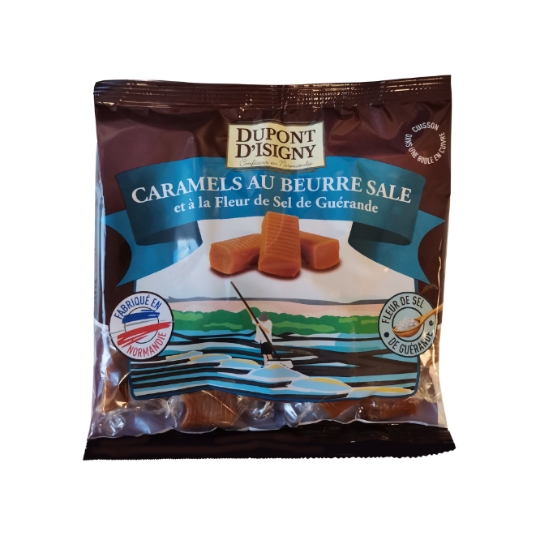 Caramels au Beurre Salé et à la Fleur de Sel de Guérande DUPONT D'ISIGNY