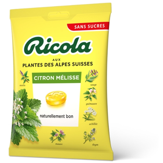 Bonbons citron & mélisse RICOLA