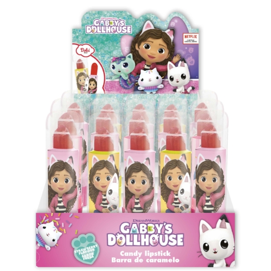 Bonbons Rouge à Lèvres Gabby's Dollhouse Saveur Fraise DOLCI