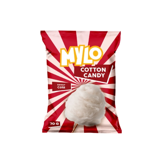 Barbe à Papa Cotton Candy Saveur Cola MYLO