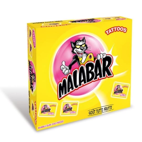 Malabars Jaune  Boite 200 MALABAR