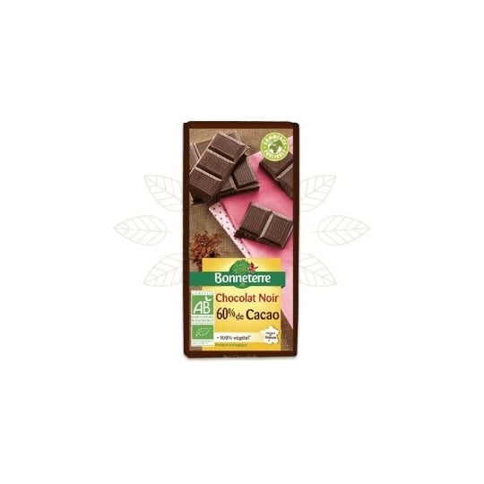 Chocolat Noir 60% 100g Cc - Bonneterre BONNETERRE