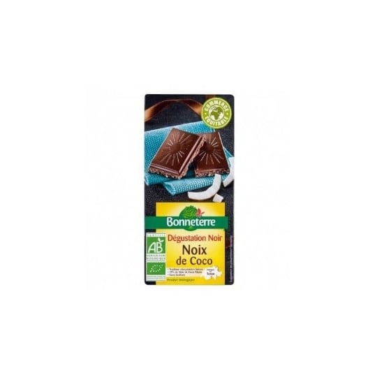 Chocolat Noir Noix De Coco 85g - Bonneterre BONNETERRE