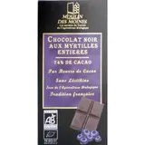 Chocolat Noir Aux Myrtilles 100 Gr - Moulin Des Moines MOULIN DES MOINES