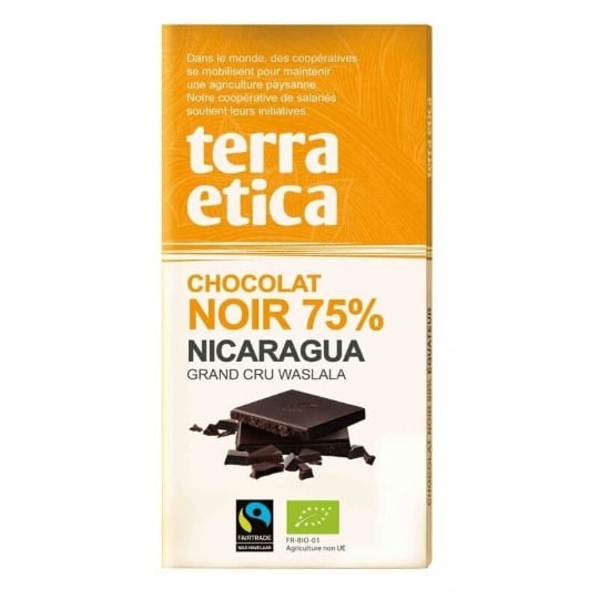 Chocolat Noir Nicaragua 100g - Terra Etica TERRA ETICA