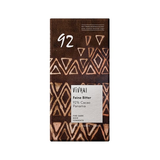 Vivani 285947 Barre Chocolatée Chocolat Noir 80 G VIVANI