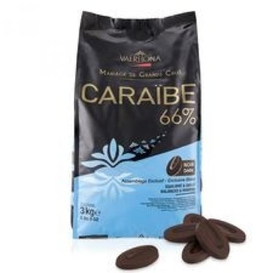 Chocolat Noir À Pâtisser Noir Caraibe 66% 3kilo – Valrhona