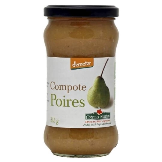 Compote Poires William Demeter 315g - Coteaux Nantais CÔTEAUX NANTAIS
