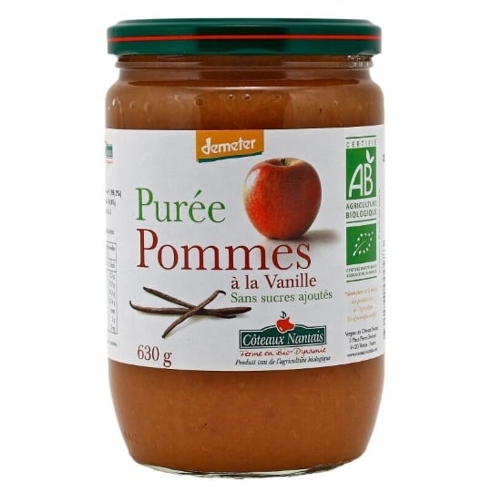 Puree De Pommes Vanille 630g - Coteaux Nantais CÔTEAUX NANTAIS