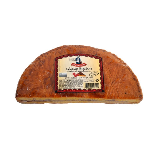 Gâteau Breton Crème de Framboises Pur Beurre aux Œufs Frais LA TREMEVENOISE