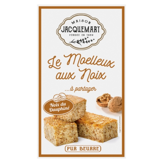 Gâteau Moelleux aux Noix du Dauphiné Pur Beurre MAISON JACQUEMART