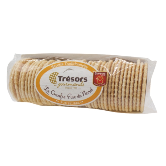 Gaufre Fine du Nord Pur Beurre Recette Traditionnelle TRESORS GOURMANDS