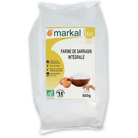 Farine De Sarrasin Integrale 500g - Markal