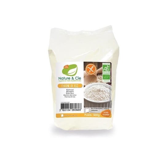 Nature Et Cie 231930 Farine De Céréales Riz Soufflé 500 G